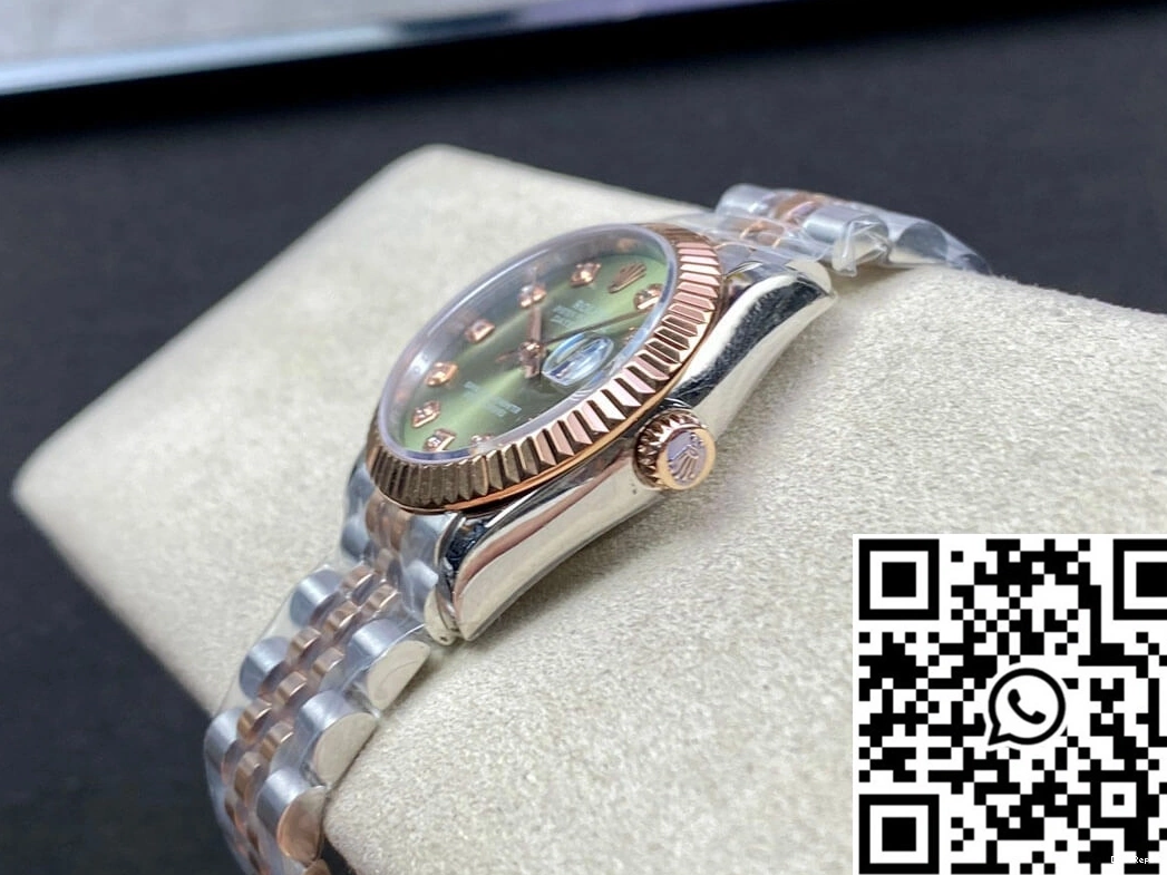 31MM Factory EW Dial Rolex Green Datejust 0909